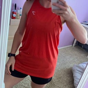 Gymshark Red Racerback Tank